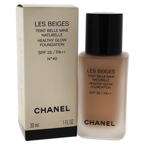 chanel healthy glow foundation|chanel foundation beige 40.